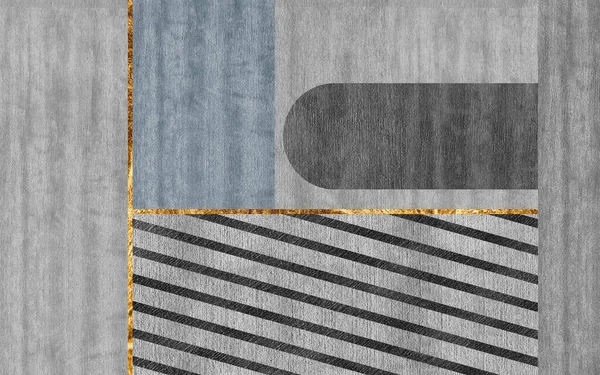 Abstract Schilderkunst Geometrisch Ontwerp Vintage Grunge Textuur Design Moderne Kunst — Stockfoto