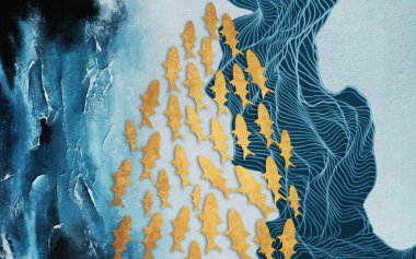 Soyut sanat geçmişi. El çizimi minimalist resimler, duvar kağıtları, afişler, web siteleri, baskılar. yaratıcı tasarım. Modern sanat eserleri.