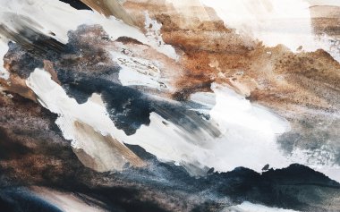 Kağıt ile soyut suluboya arkaplanı