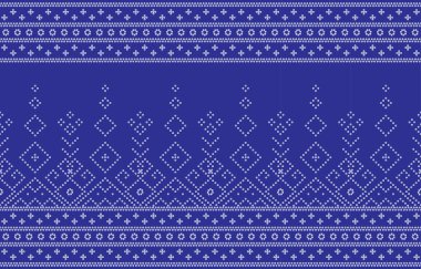 Etnik Düzen. Etnik Hindistan Bhandhani nakış, tekstil dekorasyonu ve fayans tasarımı için kusursuz desen.