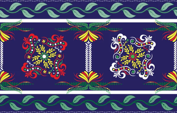 Ethnische Muster Ethnische Indien Nahtlose Muster Design Orientalischen Stil Indien — Stockvektor