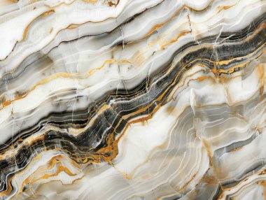 This photograph unveils the graceful ballet of natural marble waves, frozen in time yet full of motion. clipart