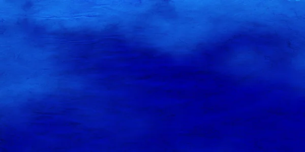 Eski duvar desenli çimento mavi soyut mavi renk tasarımı siyah gradyan arkaplan ile aydınlıktır.