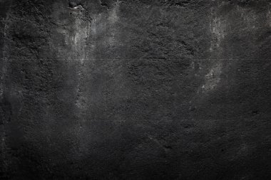 Siyah boyanmış yüzey dokusu, Grunge duvar dokusu.