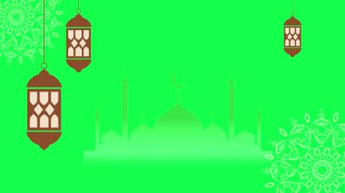 Bayram Mübarek Canlandırması, Yeşil Ekran 'da Mutlu Bayramlar