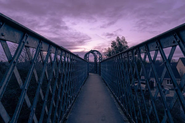 bridge over the rileroad