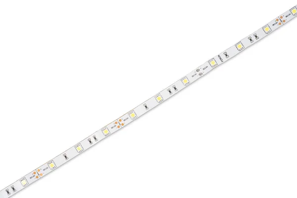 Abwickeln Roll Led Lights Cut Out Diodenstreifen Led Leuchten Großaufnahme — Stockfoto