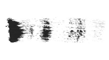 Gerçekçi kaba siyah kalem. Mürekkep izleri. Karalama, siyah bir kalemle beyaz ve izole bir arkaplanda çizilmiş. El boyaması. Beyaz arkaplanda izole edilmiş kağıt üzerindeki siyah işaret