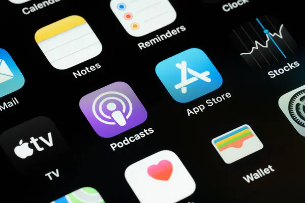 Dnipro เครน 2023 App Store แอพไอคอนจะปรากฏบน Iphone แนวค ดการท รกรรมเคร รูปภาพสต็อกที่ปลอดค่าลิขสิทธิ์