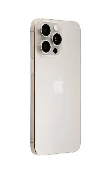 Dnipro เครน นยายน 2023 โอถ ายใหม ของ Apple Iphone Pro ภาพสต็อก