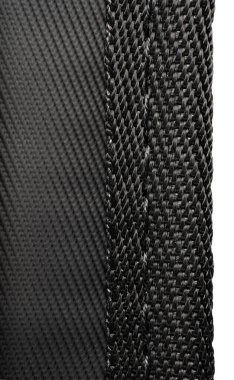 Dnipro, Ukrayna - 02.11.2024: erkek fotoğraf çantası stüdyosu çekimi. Gri tasarımcı çantası. Fotoğraf ekipmanları için uygun bir çanta. Beyaz arka planda erkek omuz çantası.