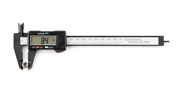 Металлический суппортер изолирован на белом фоне. Средства.