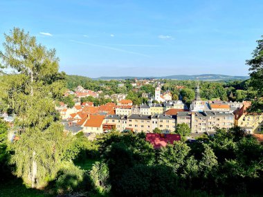 Ortaçağ mimarisinin güzel manzarası