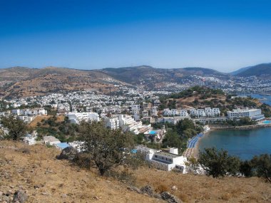 Lindo, Rhodes şehrinin manzarası