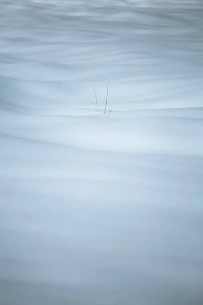Sfondo Bianco Neve Naturale — Foto Stock