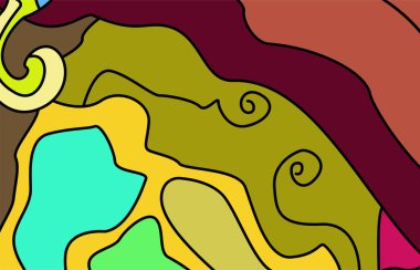 Renkli soyut arka plan. vektör, illüstrasyon, afiş, yazdırma, poster vs..