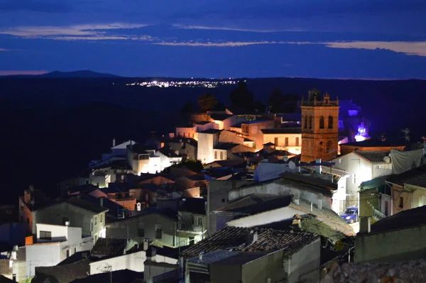 Fermoselle, Zamora ili, İspanya geceleri