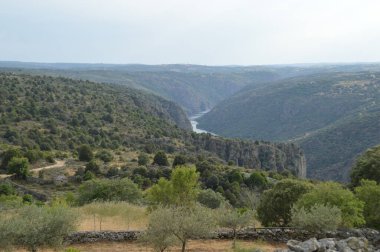 Mirador de las Barrancas, Fariza, Arribes del Duero, Zamora, İspanya