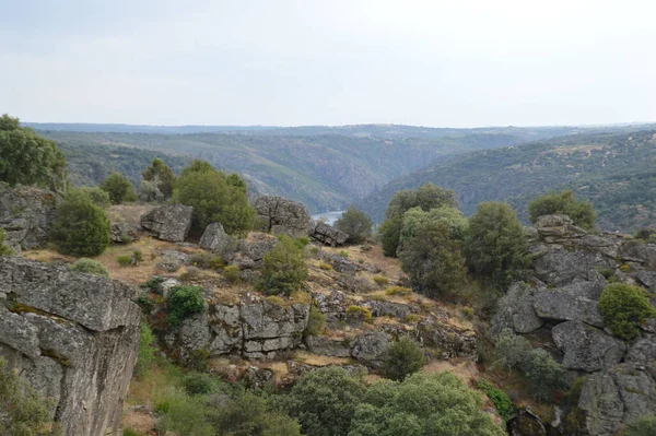Mirador de las Barrancas, Fariza, Arribes del Duero, Zamora, İspanya