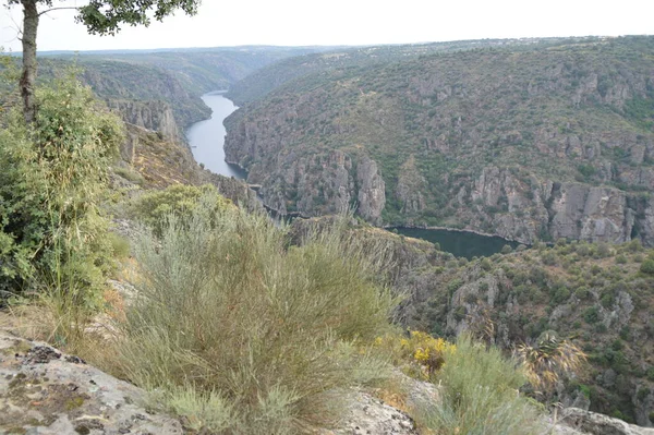 Mirador de las Barrancas, Fariza, Arribes del Duero, Zamora, İspanya