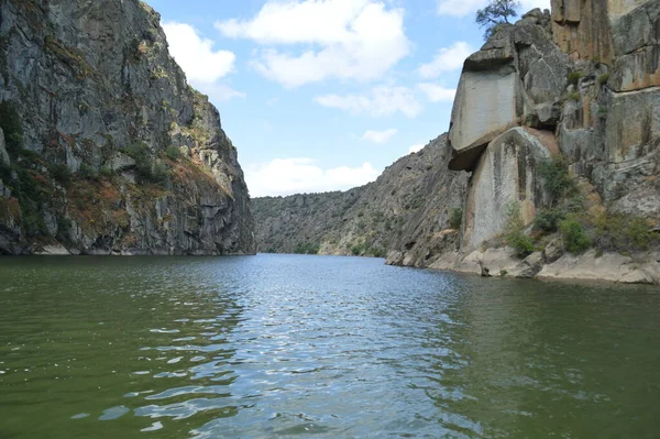 stock image the Douro River canyons, Douro natural preserve, Spain and Portugal