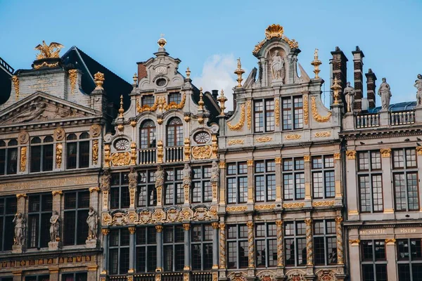 Výhled Celého Města Bruselu Belgie — Stock fotografie