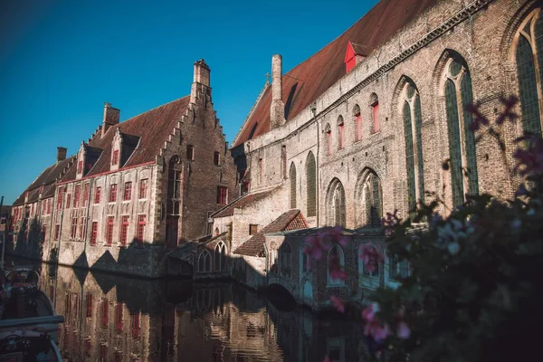 Vistas Desde Ciudad Brujas Bélgica — Foto de Stock