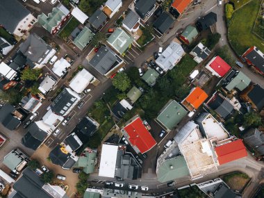 Torshavn 'dan, Faroe Adaları' ndan görüntüler