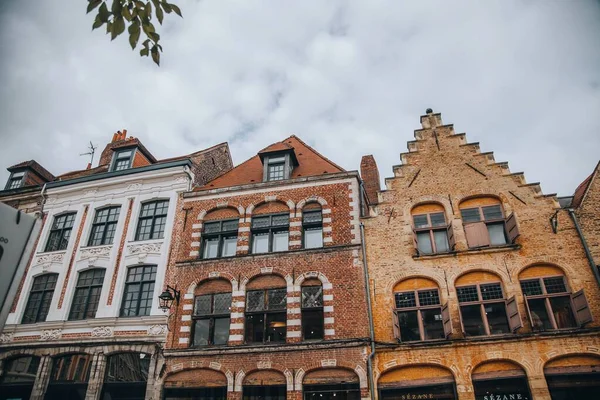 Výhled Ulici Celého Města Lille Francie — Stock fotografie