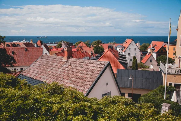 Vizite Jurul Visby Insula Suedeză Gotland — Fotografie, imagine de stoc