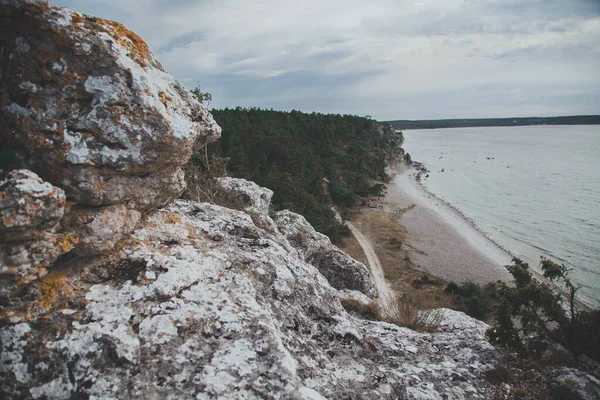 Sveç Gotland Adasının Etrafındaki Manzaralar — Stok fotoğraf