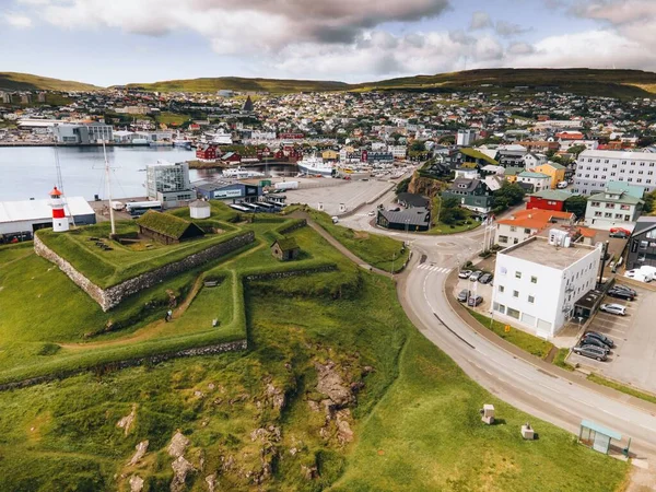 Uitzicht Van Rond Torshavn Faeröer Eilanden — Stockfoto
