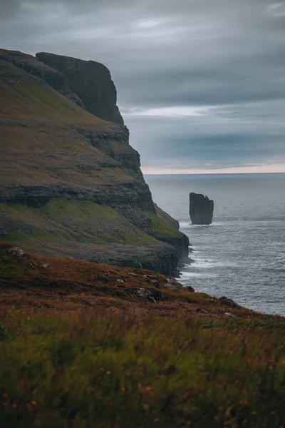 Risin Kellingin Vor Der Küste Der Färöer — Stockfoto