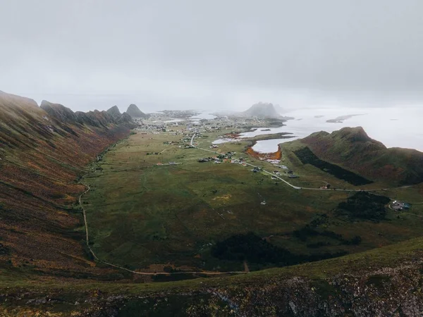 Synpunkter Från Vaeroy Lofoten Öarna Norge — Stockfoto