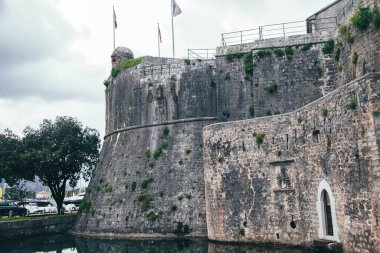 Karadağ 'da Kotor' un Eski Kasabası 'nın manzaraları