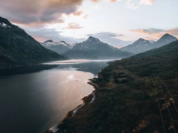 Απόψεις Γύρω Από Τις Νήσους Lofoten Στη Νορβηγία — Φωτογραφία Αρχείου