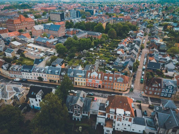 Views Odense Denmark Funen Drone — Stock fotografie