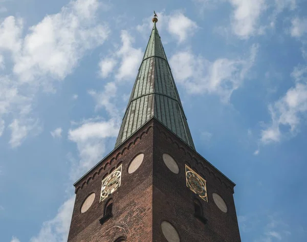 丹麦奥胡斯 日德兰 的奥胡斯大教堂 Domkirke — 图库照片