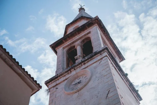 Εκκλησία Του Αγίου Ιβάν Στην Παλιά Πόλη Της Μπούντβα Στο — Φωτογραφία Αρχείου