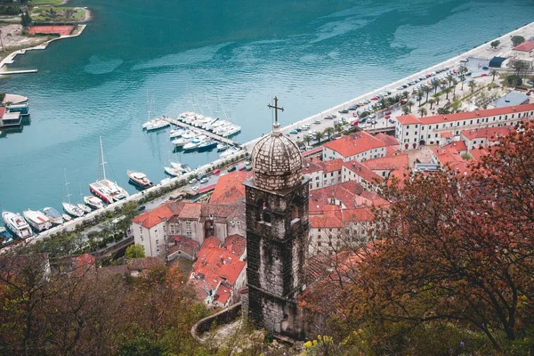 Igreja Nossa Senhora Dos Remédios Kotor Montenegro — Fotografia de Stock