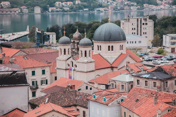 Vistas Cidade Velha Kotor Montenegro — Fotografia de Stock