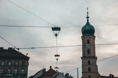 Avusturya 'nın Graz kentinin manzarası