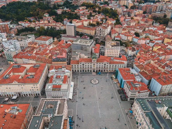 Aerial Photography Views Trieste Italy — Stock Photo, Image