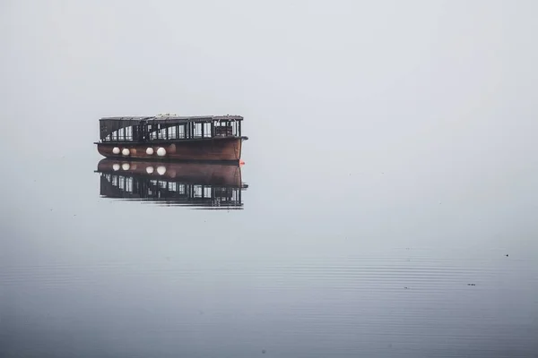 Взгляды Озеро Фелинь Трипольском Национальном Парке Словенской Области — стоковое фото