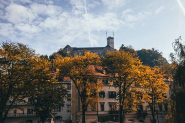 Slovenya 'daki Ljubljuana Kalesi