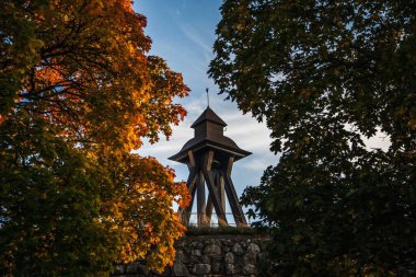 Uppsala manzarası, İsveç sonbaharda