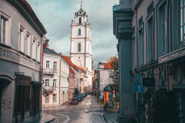 Vilnius Sokak Manzarası, Litvanya Sonbaharda