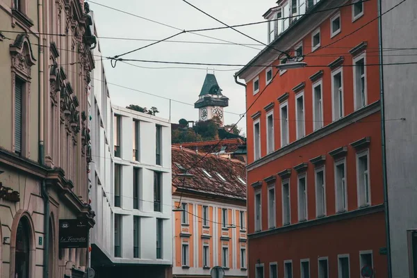 Вид Австрийский Город Грац — стоковое фото