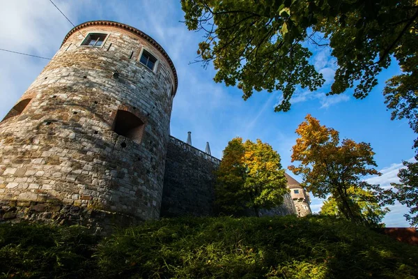 Ansichten Rund Die Burg Von Ljubljana Slowenien — Stockfoto