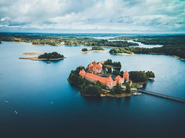 立陶宛的Trakai岛城堡 — 图库照片